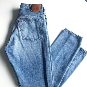 LEVI'S 501 Skinny Jeans Size 27